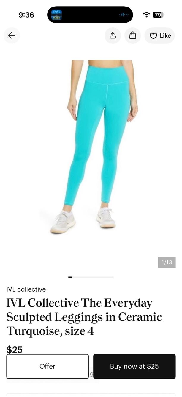 IVL Collective high-waisted athletic leggings